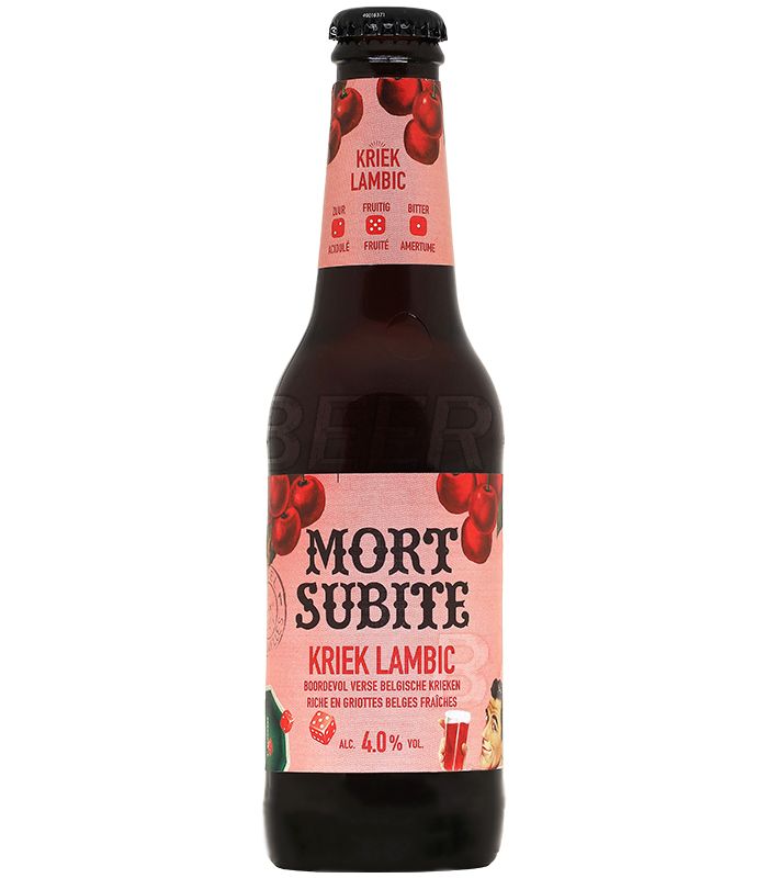 Морт Сюбите Крик Ламбик/Mort Subite Lambic Kriek 0,25л.*12