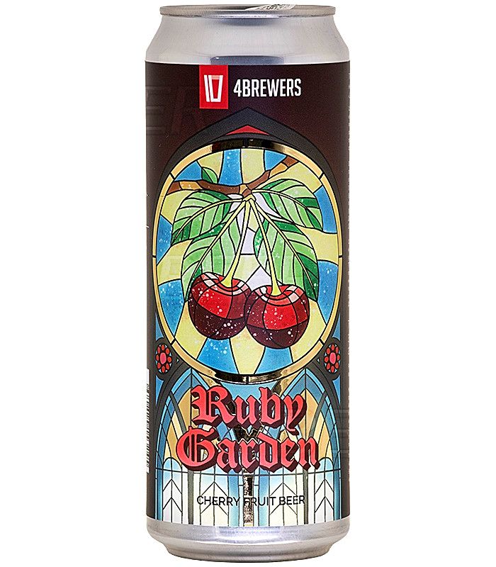 4Пивовара Рубиновый сад/4Brewers Ruby Garden 0,45л.*12