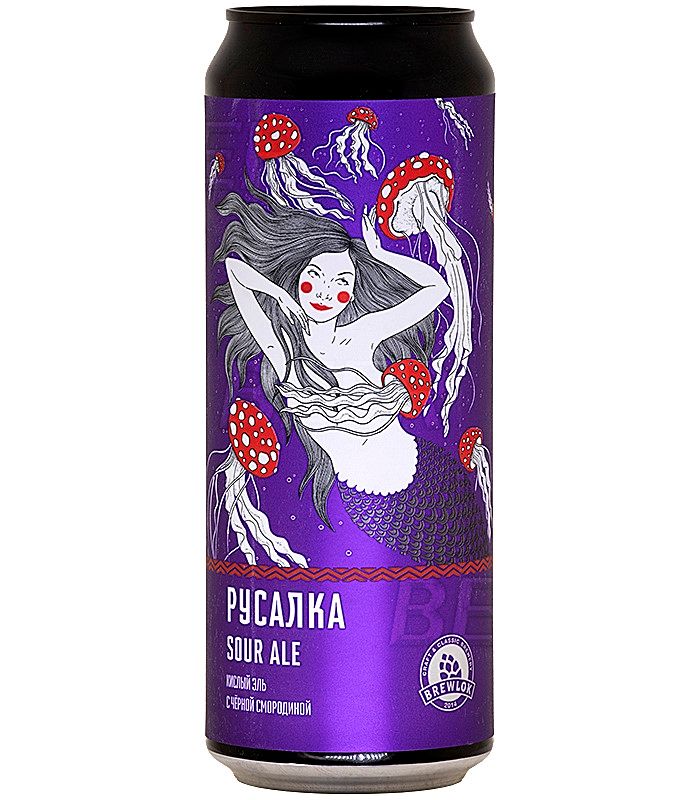 Брелок Русалка 0,45л.*12