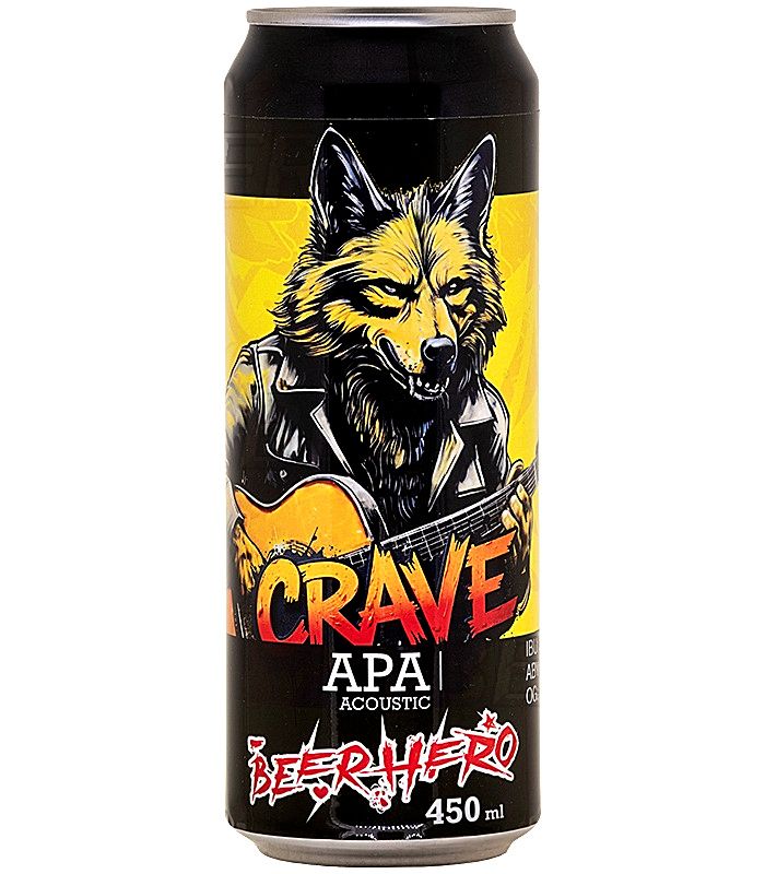 Крейв бирхироу АПА Акустик/Crave Beerherd APA Acoustic 0,45л.*6