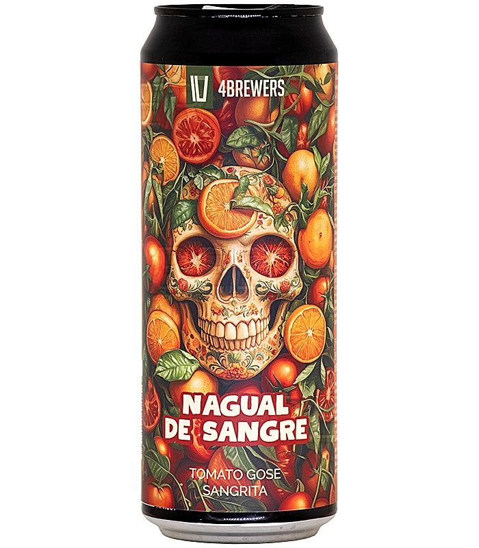 4Пивовара Кровавый Нагваль/4Brewers Nagual de Sangre 0,45л.*12