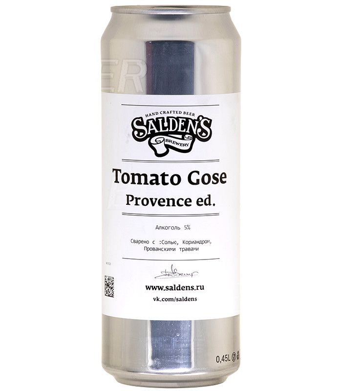 Салденс Томатный Гозе Прованс ед./Saldens Tomato Gose Provence ed. 0,45л.*20