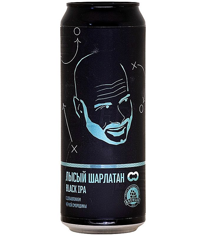Брелок Лысый Шарлатан 0,45л.*12