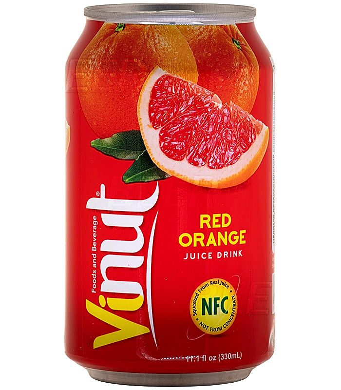 Винут Красный Апельсин/Vinut Red Orange  0,33л.*24