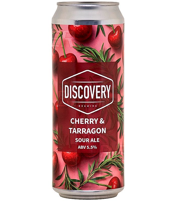 Дискавери Соур Эль Вишня экстрагон/Discovery Sour Ale Cherry tarragon 0,45л.*20