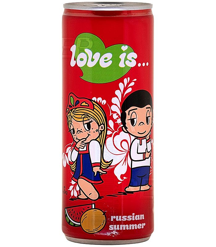 Лав Из Русское лето Дыня арбуз/Love is Russian summer Melon watermelon 0,25л.*12