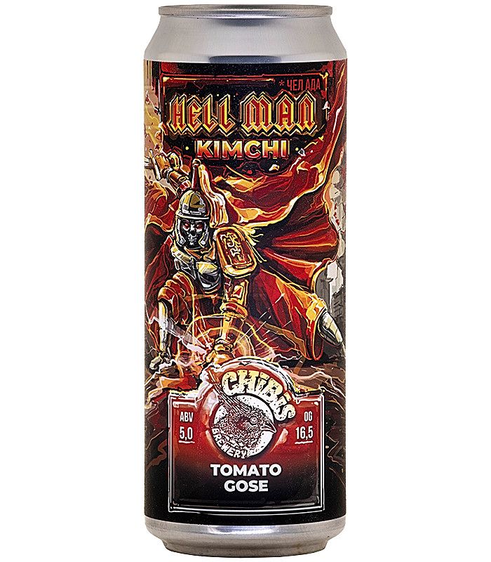 Чибис Хэлл Мэн Кимчи/Chibis Hell Man Kimchi 0,45л.*6