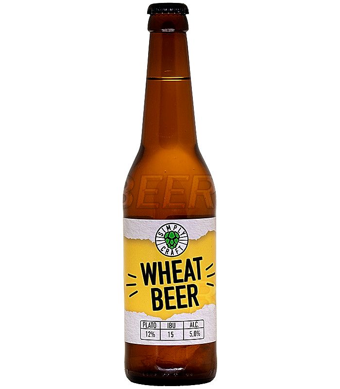 Крейзи Брю Вит Бир/Crazy Brew Wheat Beer 0,45л.*12