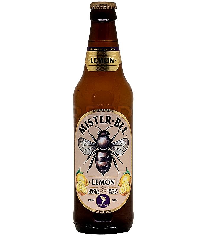 Мистер Би Пчеловуха Лимон/Mister Bee Lemon 0,45л.*12