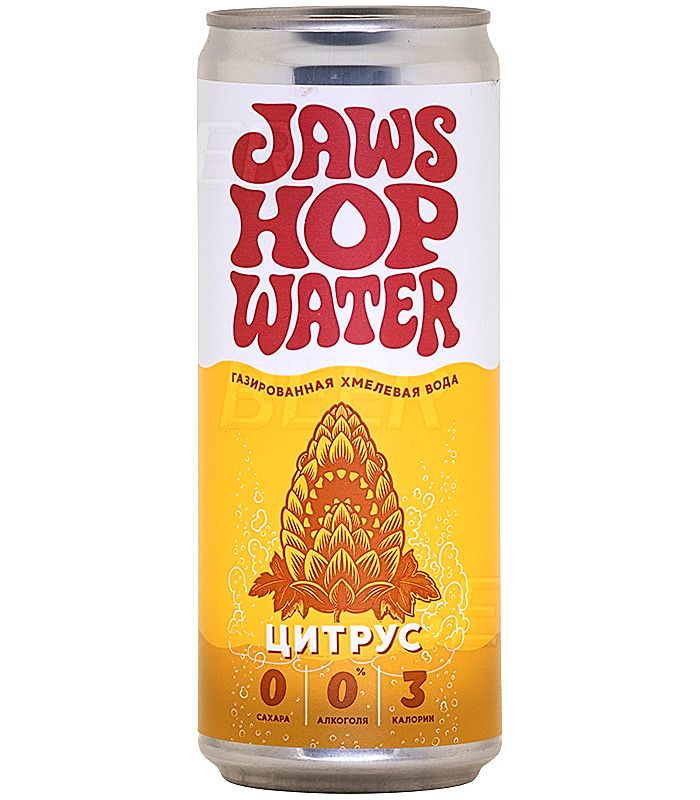Джоус Хмелевая вода Цитрус/Jaws HopWater 0,33л.*12