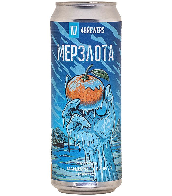 4Пивовара Мерзлота 0,45л.*12