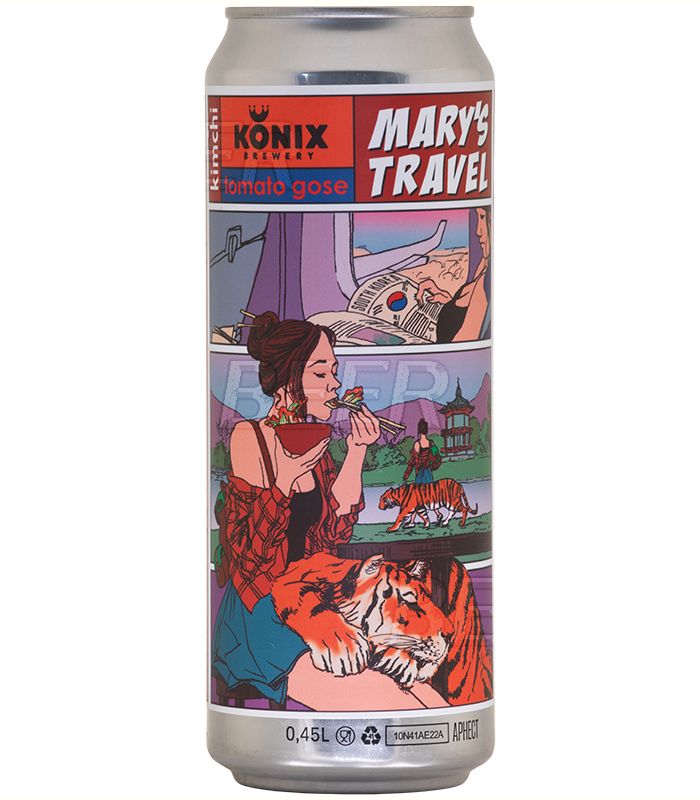 Коникс Мэрис тревел кимчи/Konix Marys-s Travel 0,45л.* 12