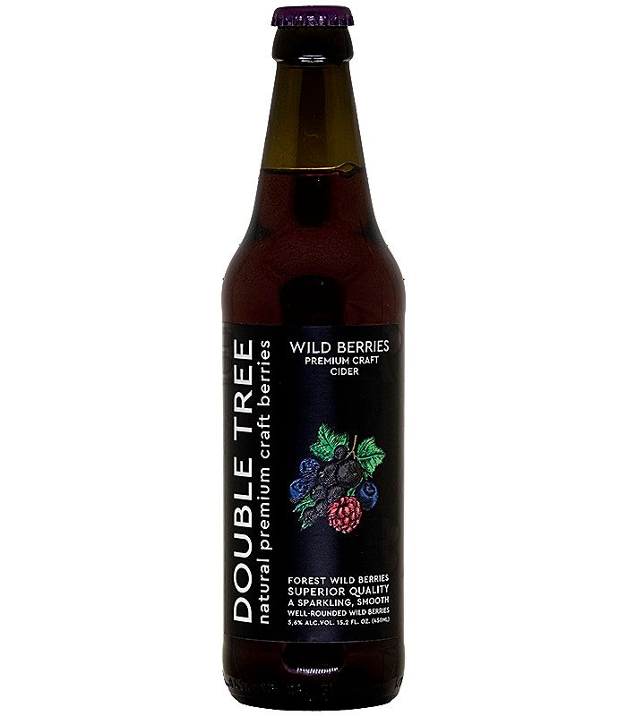 Дабл Три Лесные Ягоды/Double Tree Wild Berries 0,45л.*12