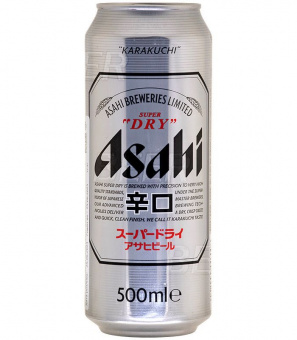Асахи Супер Драй/Asahi Super Dry 0,5л.*24
