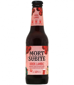 Морт Сюбите Крик Ламбик/Mort Subite Lambic Kriek 0,25л.*12