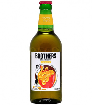 Бразерс Тоффи эпл/Brothers Toffee apple 0,5л.*12
