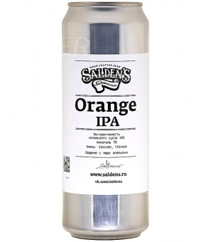 Салденс Апельсин ИПА/Saldens Orange IPA 0,45л.*20
