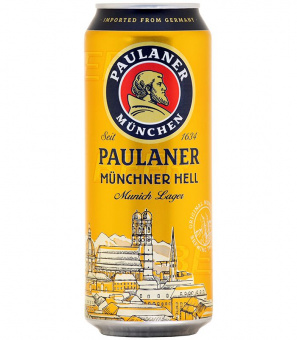 Пауланер Мюнхенское Светлое/Paulaner Munchner Hell 0,5л.*24