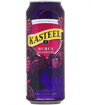 Ван Хонсебрук Кастил Рубус Фрамбуаз 7/Kasteel Brouwerij Vanhonsebrouck Rubus Framboise 7 0,5л.*24