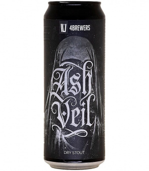 4Пивовара Пепельная вуаль/4Brewers Ash Veil 0,45л.*12