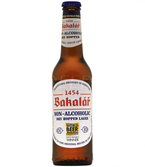 Бакалар Безалкогольное Холодного Охмеления Б/А/Bakalar Non-Alcoholic Dry Hopped Lager 0,33л.*24