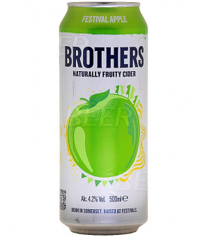 Бразерс Фестивал Эпл/Brothers Festival Apple 0,5л.*24