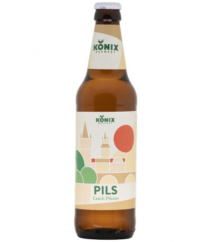 Коникс Чешский Пильзнер/Konix Czech Pilsner 0,45л.*12