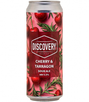 Дискавери Соур Эль Вишня экстрагон/Discovery Sour Ale Cherry tarragon 0,45л.*20