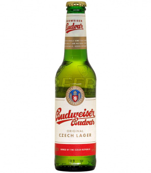 Будвайзер Светлое/Budweiser Svetly Lezak 0,33л.*24