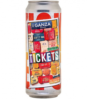 Ганза Билеты/Ganza Tickets 0,45л.*20