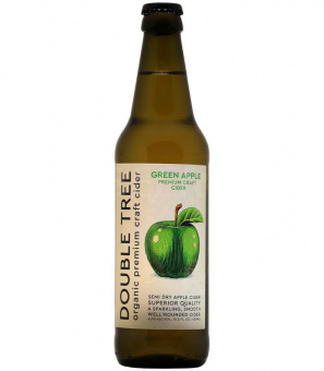 Дабл Три Зеленое Яблоко/Double Tree Green Apple 0,45л.*12