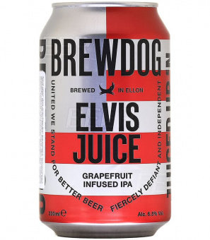 Брюдог Элвис Джус/Brewdog Elvis Juice 0,33л.*24