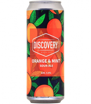 Дискавери Апельсин Мята/Discovery Orange & Mint 0,45л.*20