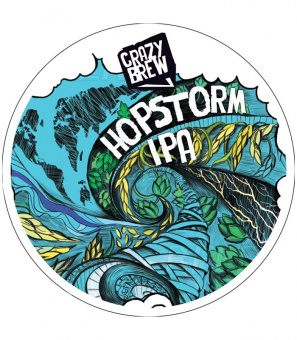 Крейзи Брю ИПА Хопшторм [Тагил]/Crazy Brew IPA Hopstorm 20л. ПЭТ