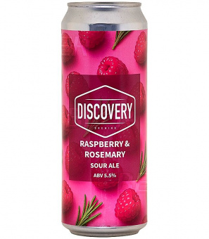 Дискавери Малина Розмарин/Discovery Raspberry & Rosemary 0,45л.*20