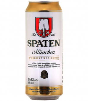 Шпатен Мюнхен/Spaten Munchen 0,5л.*24