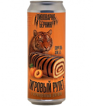 Бёрнинг Тигровый Рулет 0,45л.*20
