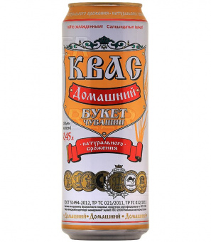 Квас Домашний 0,45л.*24