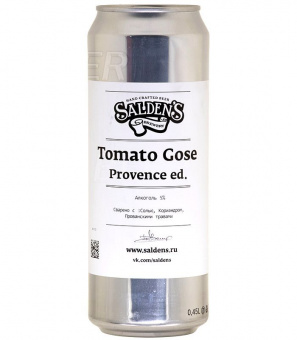 Салденс Томатный Гозе Прованс ед./Saldens Tomato Gose Provence ed. 0,45л.*20