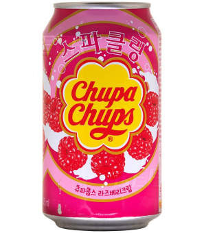 Чупа Чупс Малина крем/Chupa Chups Raspberry cream 0,345л.*24