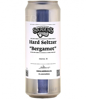 Салденс Хард Зельцер Бергамот/Saldens Hard Seltzer Bergamot 0,45л.*12