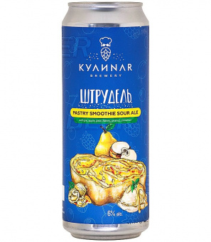 Кулинар Штрудель Груша-Яблоко 0,45л.*20