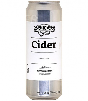 Сидр Салденс Жемчужный/Salden`s Cider 0,45л.*20