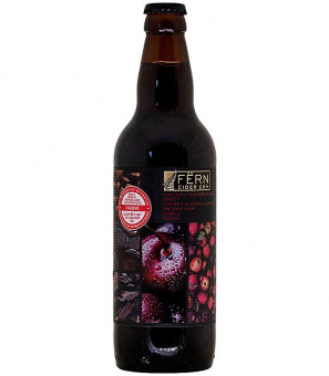 Ферн сидр Вишня, миндаль, жженый сахар/Fern cider Cherry, almond caramel, on oak chip 0,5л.*6