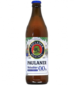 Пауланер Вайссбир Б/А/Paulaner Weissbier Non Alcoholic 0,5л.*20