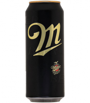 Миллер Джениун Драфт (Чехия)/Miller Genuine Draft 0,5л.*24