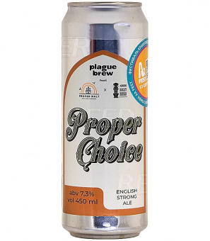 Plague Brew Правильный выбор/Proper Choice 0,45л.*20