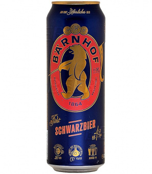 Бернхоф Шварцбир/Barnhpof Schwarzbier 0,568л.*24