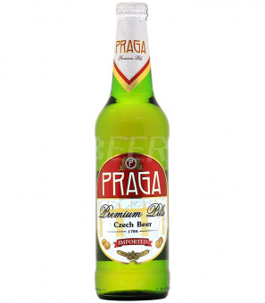 Прага Премиум Пилс/Praga Premium Pils 0,5л.*20
