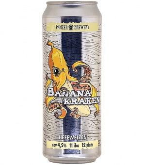 Панзер Банана Кракен/Panzer Banana Kraken 0,45л.*12